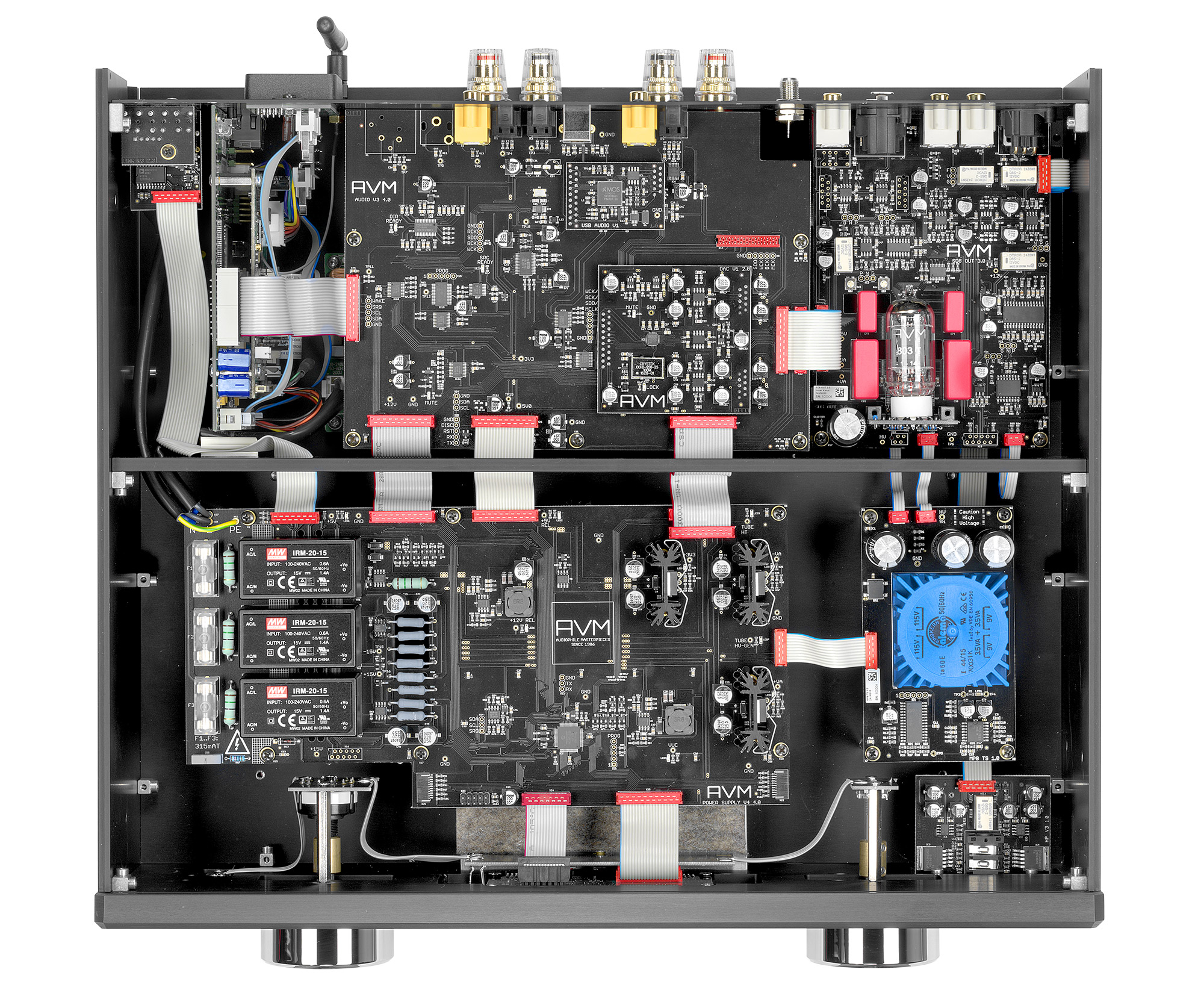 AVM Audio CS 8.3 Innenleben Inside technology