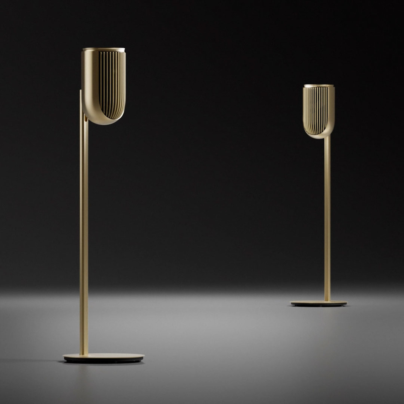 Bang & Olufsen BeoLab 8 Gold Tone Floor Stand