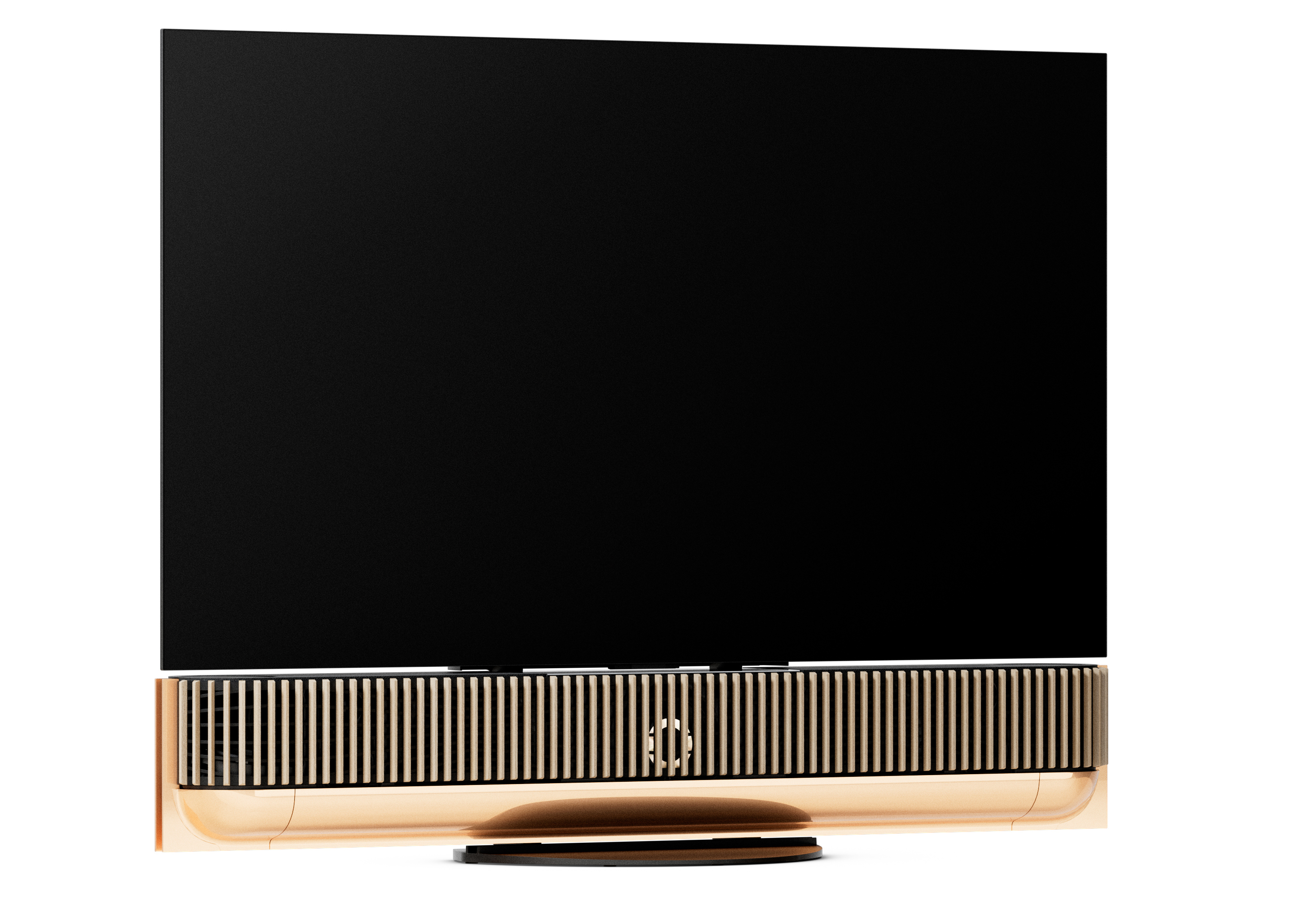 Bang & Olufsen BeoSound Theatre TV Gold Tone Table Stand