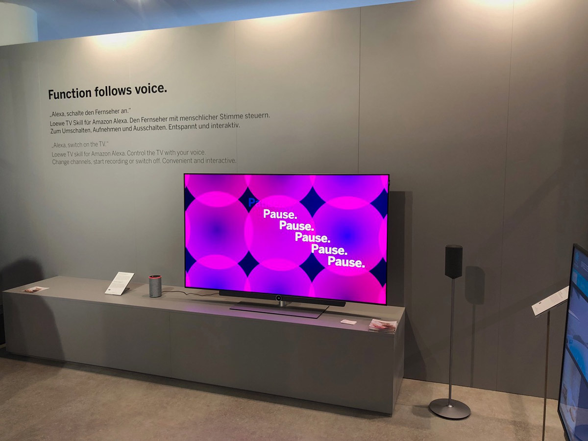 Loewe IFA 2018 Vernetzung TV-Geräte