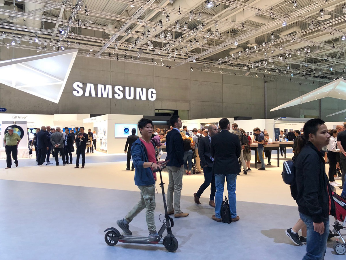 Samsung IFA 2018 Messestand