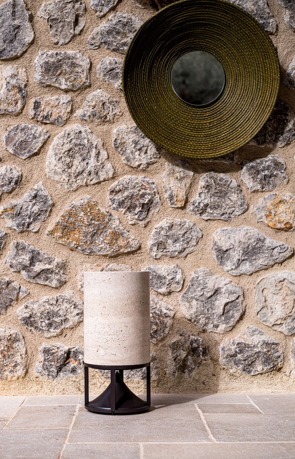 architettura sonora medium cylinder travertin