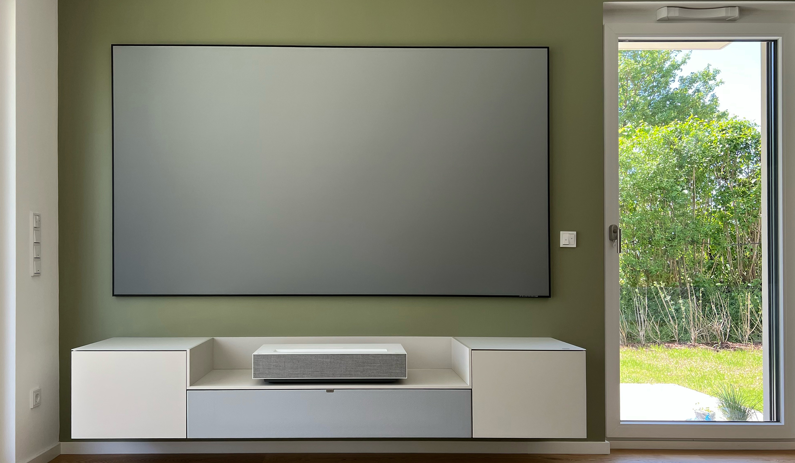 Spectral Next Kombination mit Sonos ARC und LG Kurzdistanzbeamer